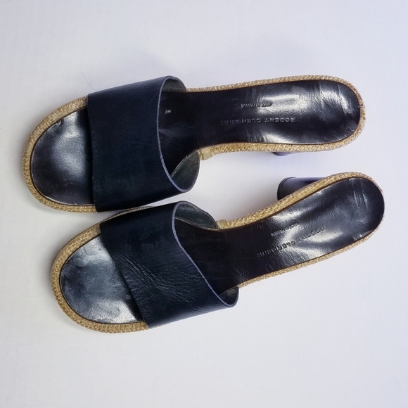 🌸 Robert Clergerie Paris | Black Leather - Picture 9 of 9